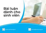 Bài luận dành cho Sinh viên